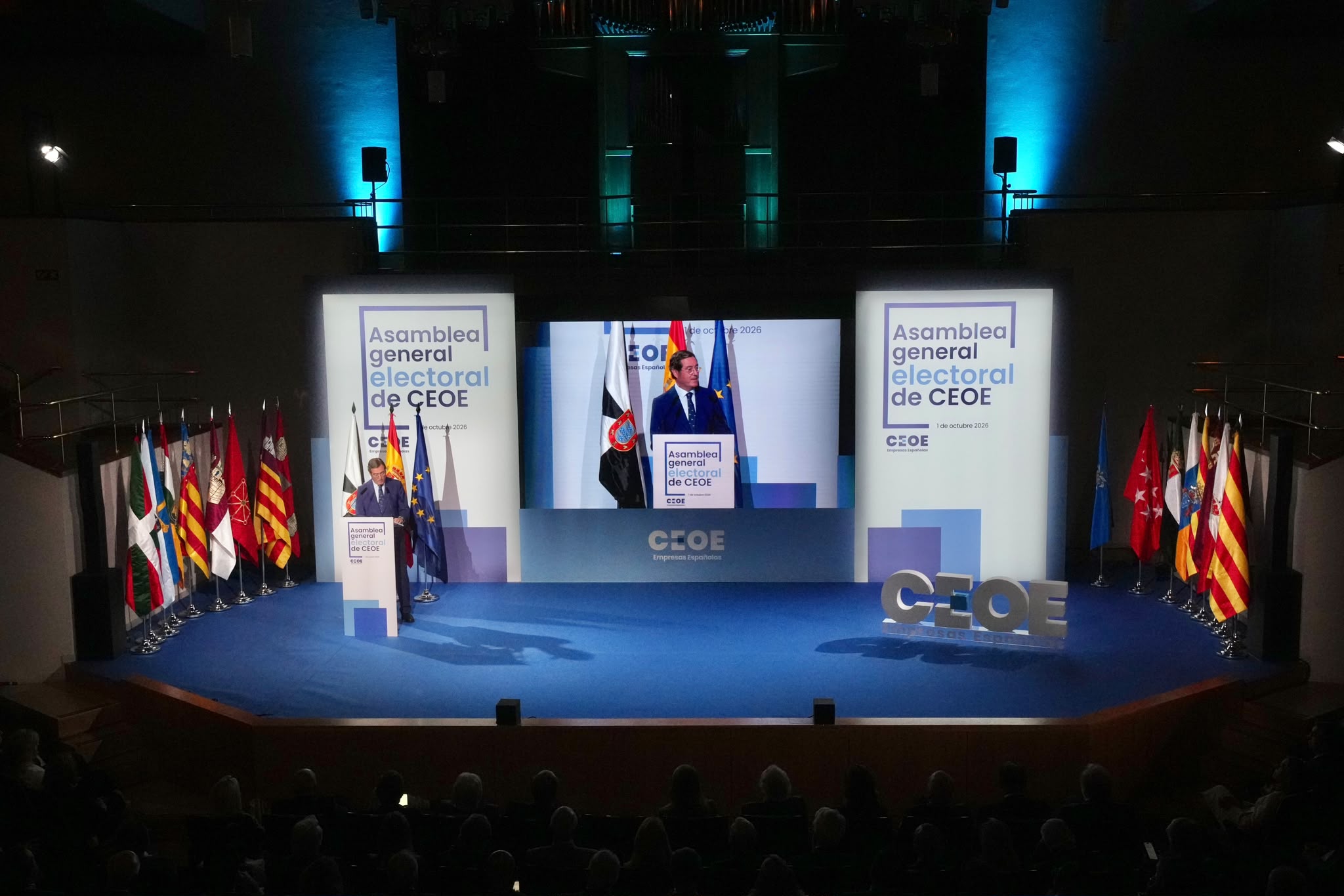 Antonio Garamendi re-elected to lead CEOE for four more years, with AI and social dialogue in focus