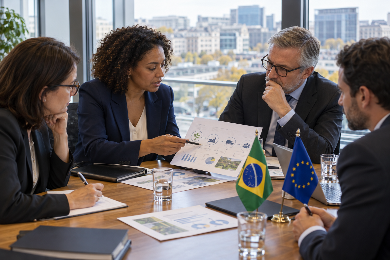 Brasil busca convertir el acuerdo UE-Mercosur en negocios con una misión en Bruselas