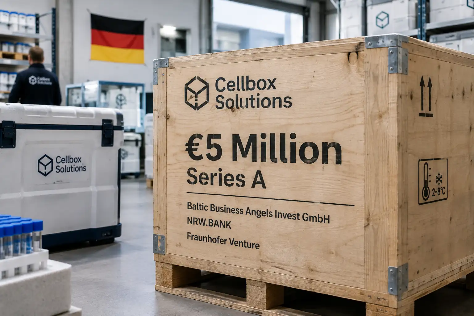 Cellbox Solutions recauda €5 millones para impulsar la logística de cadena térmica en salud