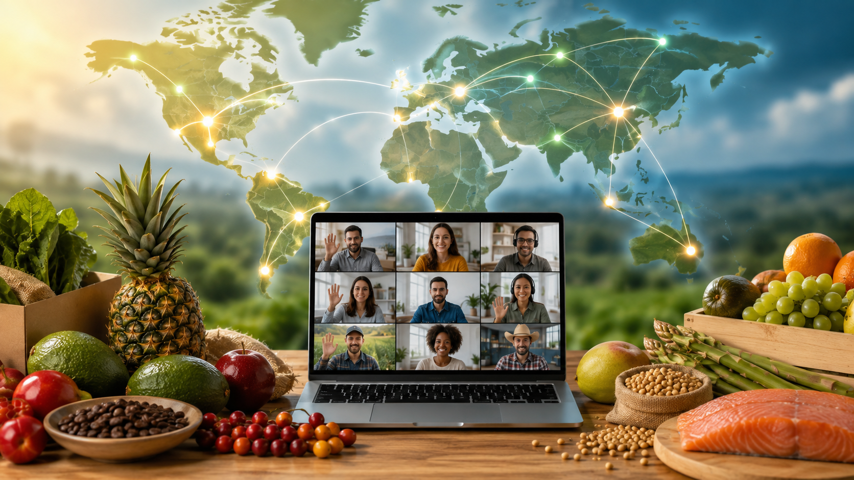 Una rueda virtual de negocios impulsa más de 21 millones de euros en oportunidades comerciales para empresas agroalimentarias de América Latina y el Caribe
